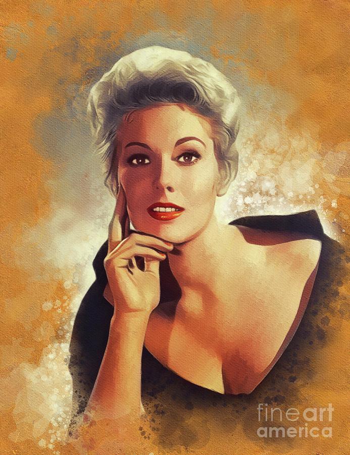 Kim Novak, Vintage Movie Star Painting by Esoterica Art Agency | Fine ...