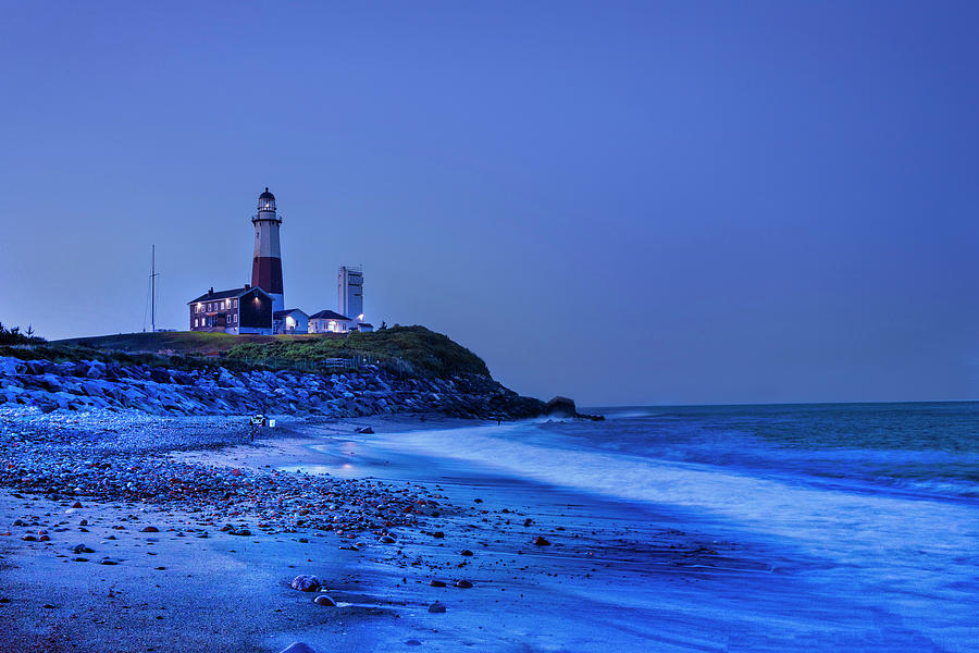 Lighthouse, Montauk, New York Digital Art By Claudia Uripos | Fine Art ...