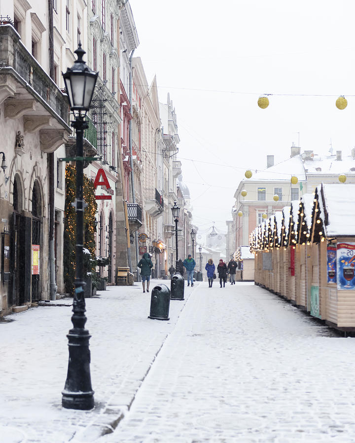 Winter Photograph - Lviv In Winter Time. Picturesque #5 by Ivan Kmit