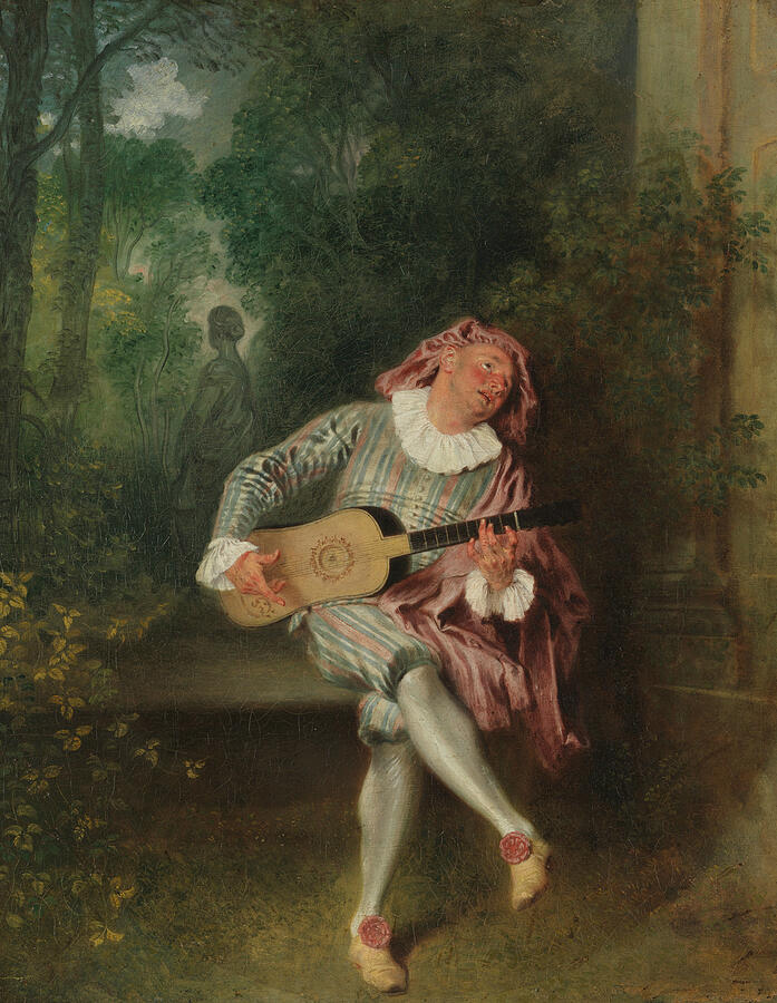 Mezzetin by Antoine Watteau Mezzetin by Antoine Watteau