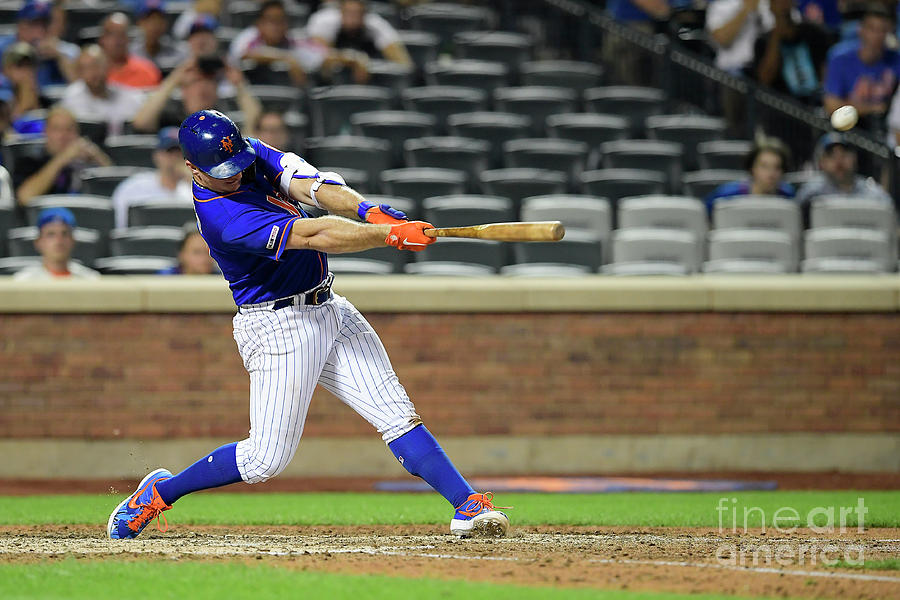 Miami Marlins V New York Mets - Game Two Photograph by Steven Ryan Miami Marlins V New York Mets - Game Two Photograph by Steven Ryan