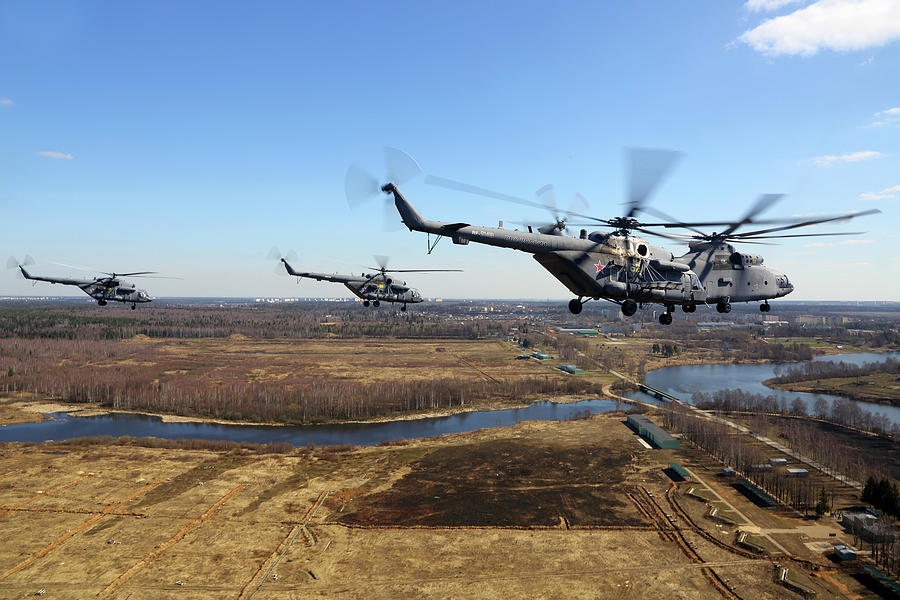 Mil Mi-8amtsh Military Transport #5 Photograph by Artyom Anikeev