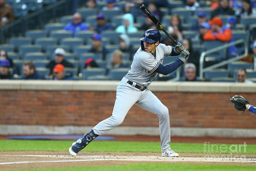 Milwaukee Brewers V New York Mets Photograph by Mike Stobe Milwaukee Brewers V New York Mets Photograph by Mike Stobe