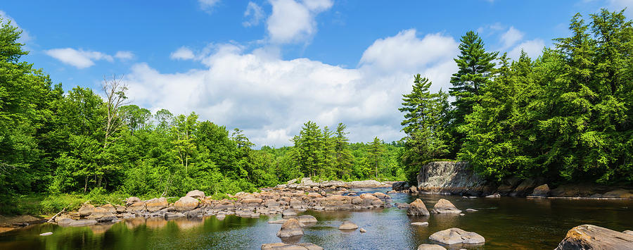 Moose River In The Adirondack #5 Photograph by Panoramic Images