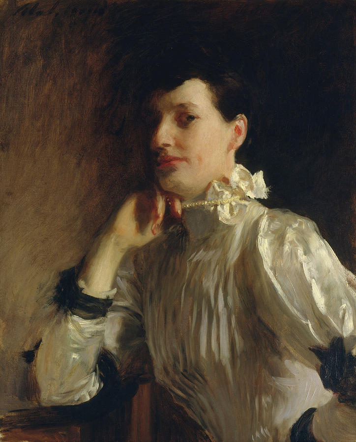 Mrs. Henry Galbraith Ward Painting by John Singer Sargent