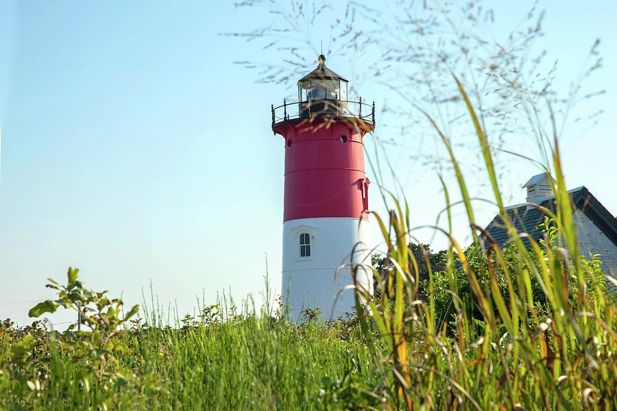 Nauset Beach Lighthouse, Cape Cod, Ma #5 Digital Art by Lumiere