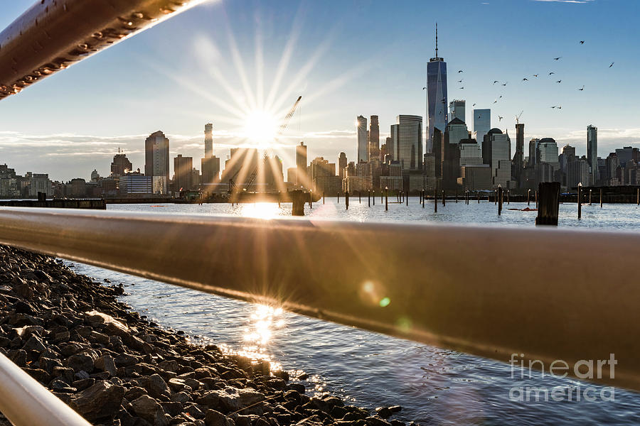 New York City Sunrise #5 Photograph by Zawhaus Photography