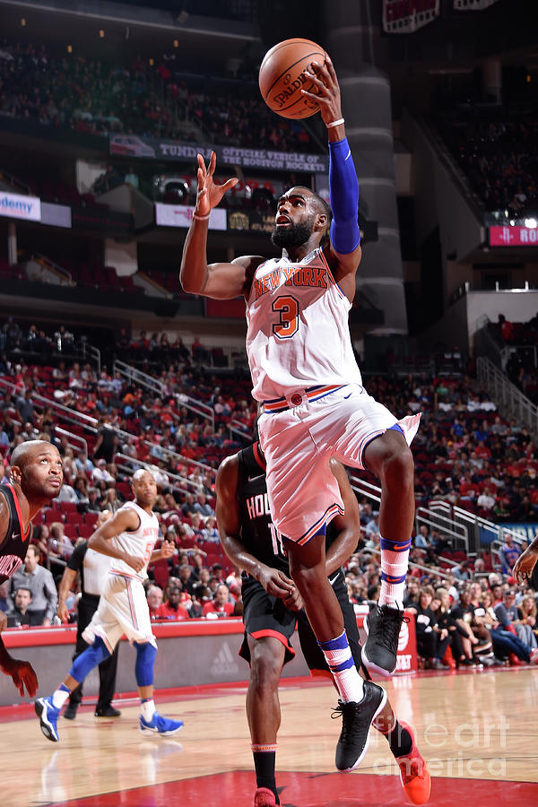 Tim Hardaway Jr Photograph - New York Knicks V Houston Rockets #5 by Bill Baptist