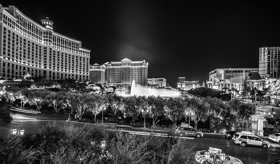 Night Time In Las Vegas Nevada Strip #5 Photograph by Alex Grichenko