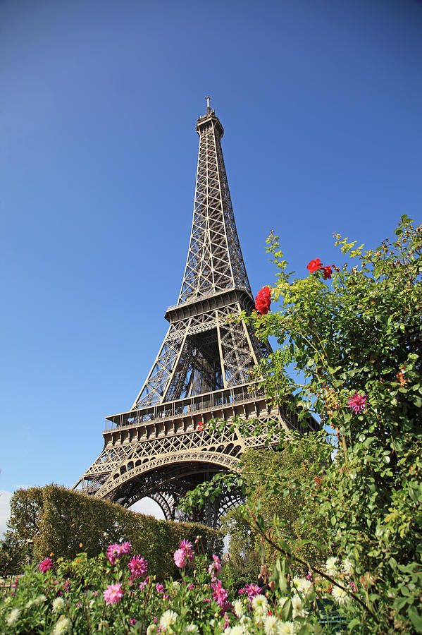 Paris, Eiffel Tower #5 Photograph by Hiroshi Higuchi