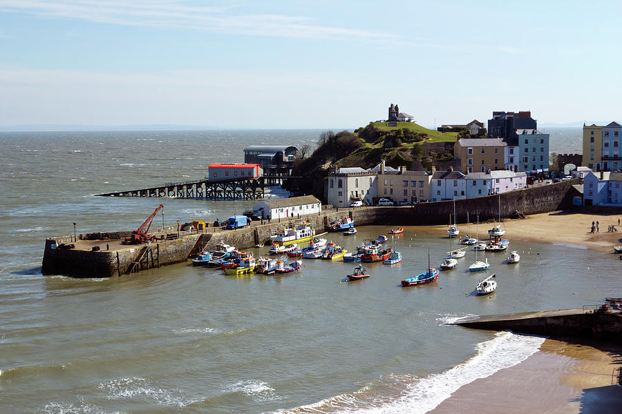 Picturesque Wales - Tenby #5 Photograph by Seeables Visual Arts