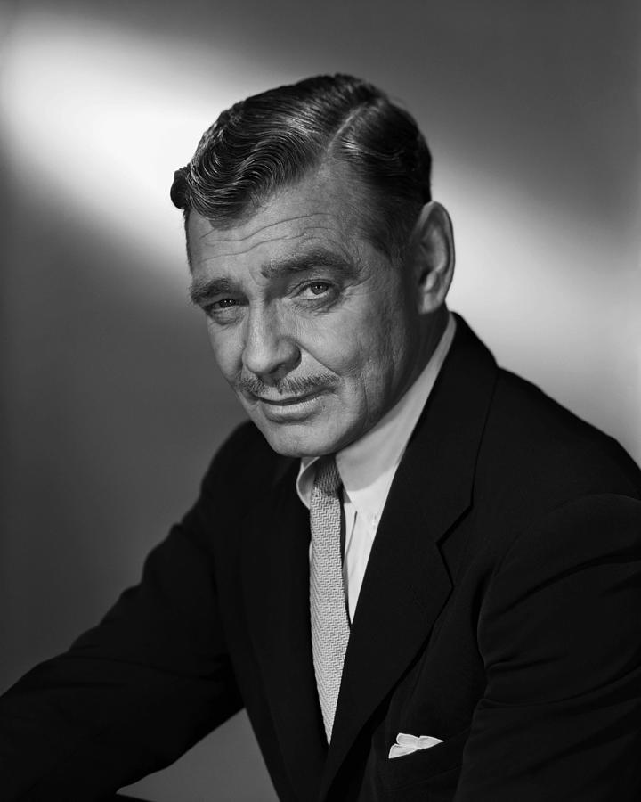 Portrait Of Clark Gable Photograph by Globe Photos - Fine Art America