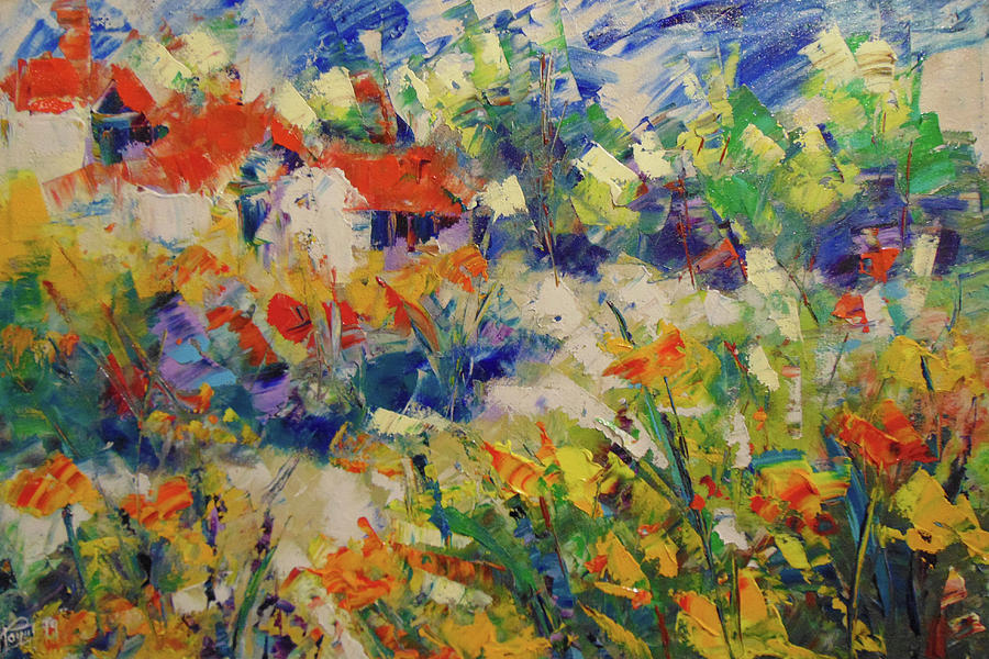 Provence #5 Painting by Frederic Payet