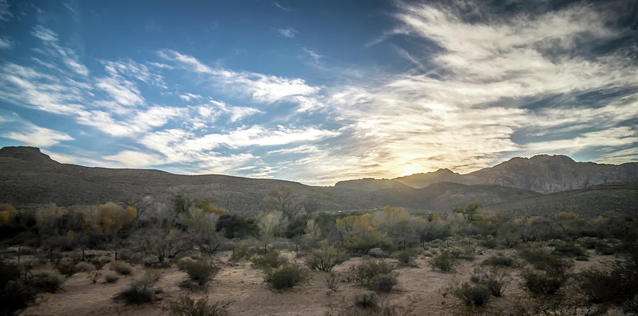 Red Rock Canyon Las Vegas Nevada At Sunset #5 Photograph by Alex Grichenko