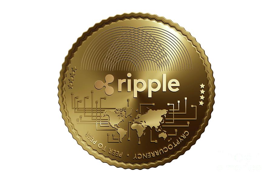 Ripple Xrp Cryptocurrency #5 Photograph by Patrick Landmann/science Photo Library