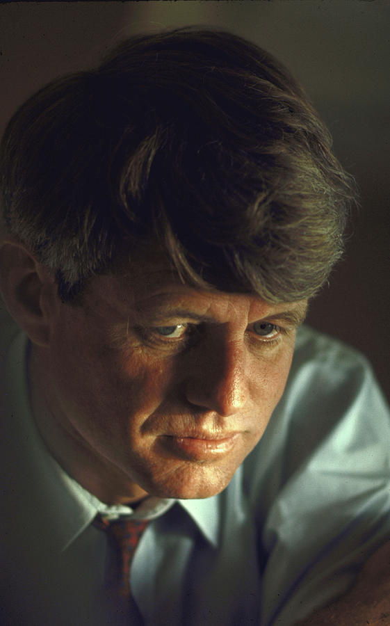 Portrait Photograph - Robert F. Kennedy #5 by Bill Eppridge
