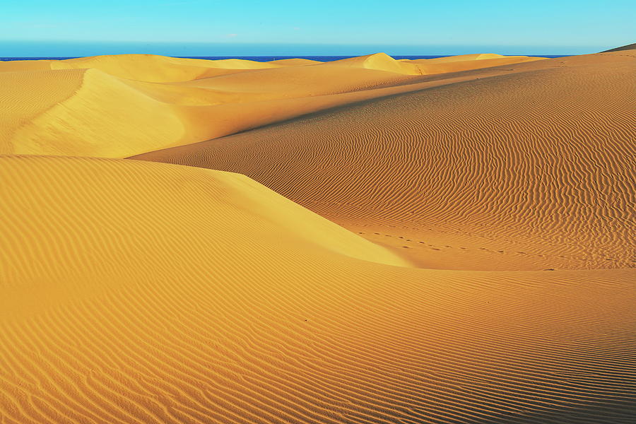 Sand Dunes #5 Digital Art by Marco Simoni