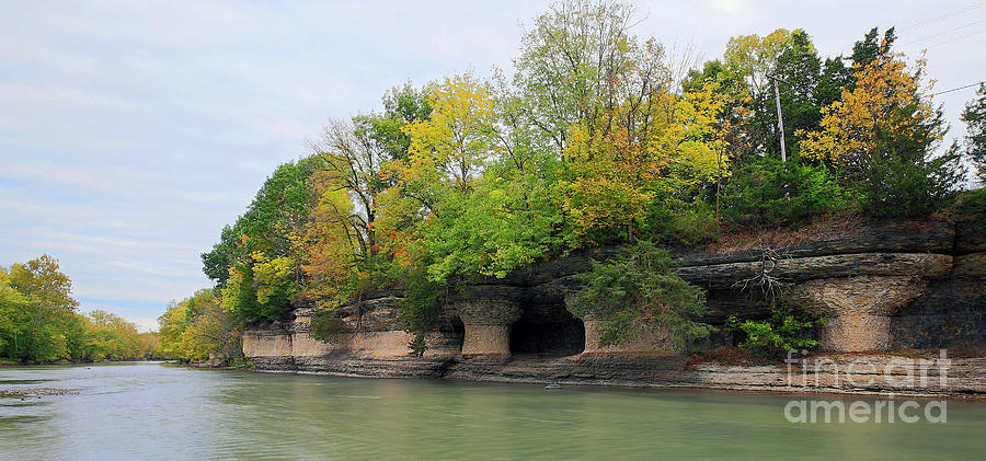 Seven Pillars Peru, Indiana Photograph by Steve Gass