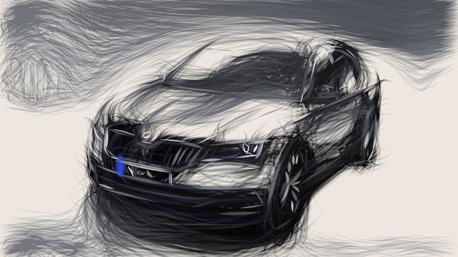 2016 Skoda Superb Design Sketch Leaked in China - autoevolution