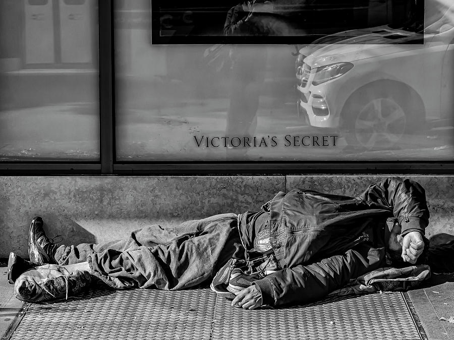 Sleeping Rough #5 Photograph by Robert Ullmann