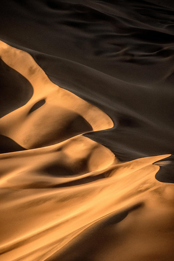 Abstract Photograph - Sossusvlei From The Air #5 by Ben McRae