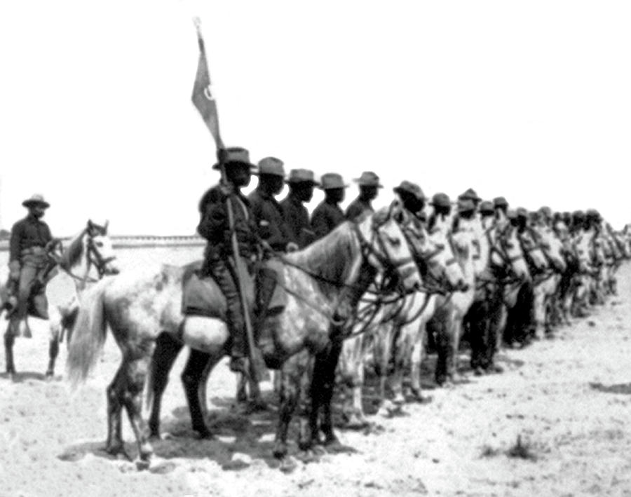 Spanish-american War, Buffalo Soldiers #5 Photograph by Science Source