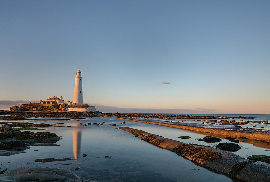 St Marys Lighthouse - England #5 Photograph by Joana Kruse