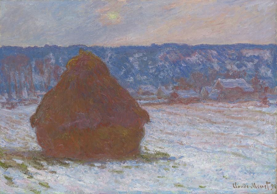 Stack Of Wheat Painting by Claude Monet Stack Of Wheat Painting by Claude Monet