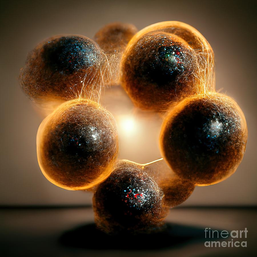 Subatomic Particles And Atoms #5 Photograph by Richard Jones/science Photo Library