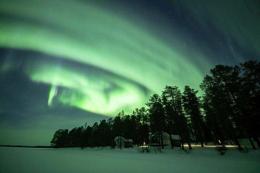 The Aurora Borealis Northern Lights Photograph by Alexander Kuznetsov ...