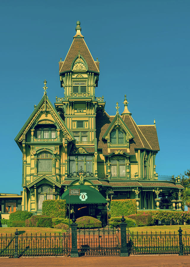 The Carson Mansion Photograph by Mountain Dreams - Pixels