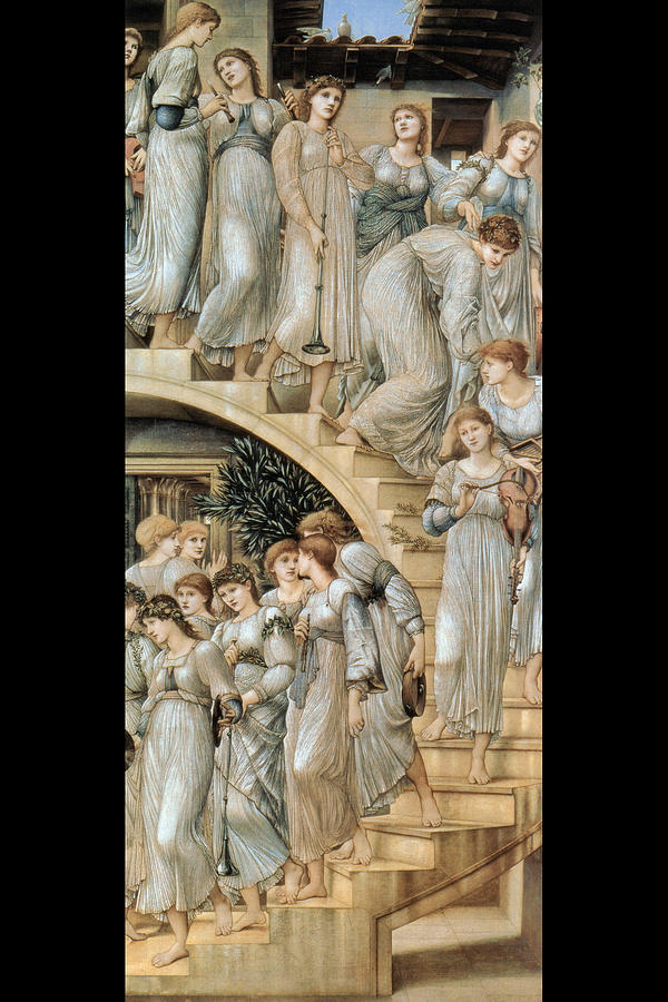 The Golden Stairs Painting by Edward Burne-Jones