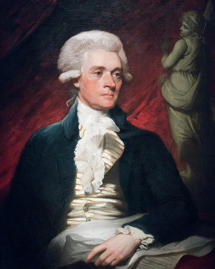 Jefferson Painting - Thomas Jefferson #5 by Mather Brown