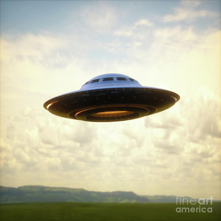 Science Fiction Photograph - Ufo #5 by Ktsdesign/sciencephotolibrary