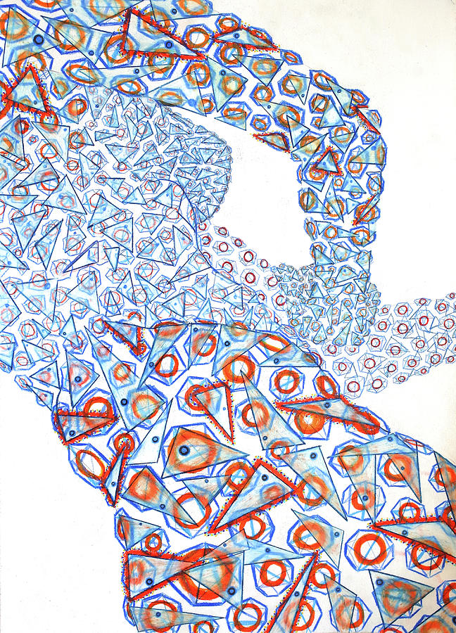 Untitled 5 Drawing by Benjamin Hummitzsch Untitled 5 Drawing by Benjamin Hummitzsch