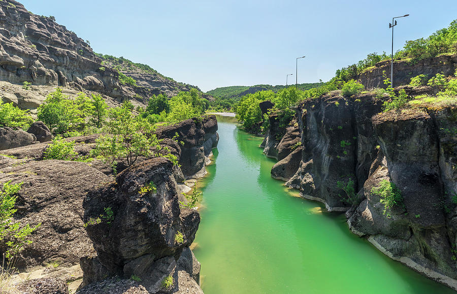 Venetikos River In Greece Photograph by Cavan Images - Fine Art America