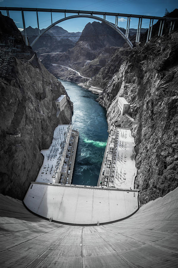 Wandering Around Hoover Dam On Lake Mead In Nevada And Arizona #5 Photograph by Alex Grichenko
