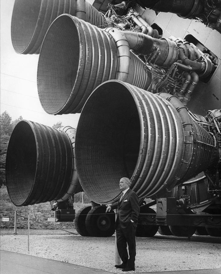 Wernher Von Braun #3 Photograph by Granger