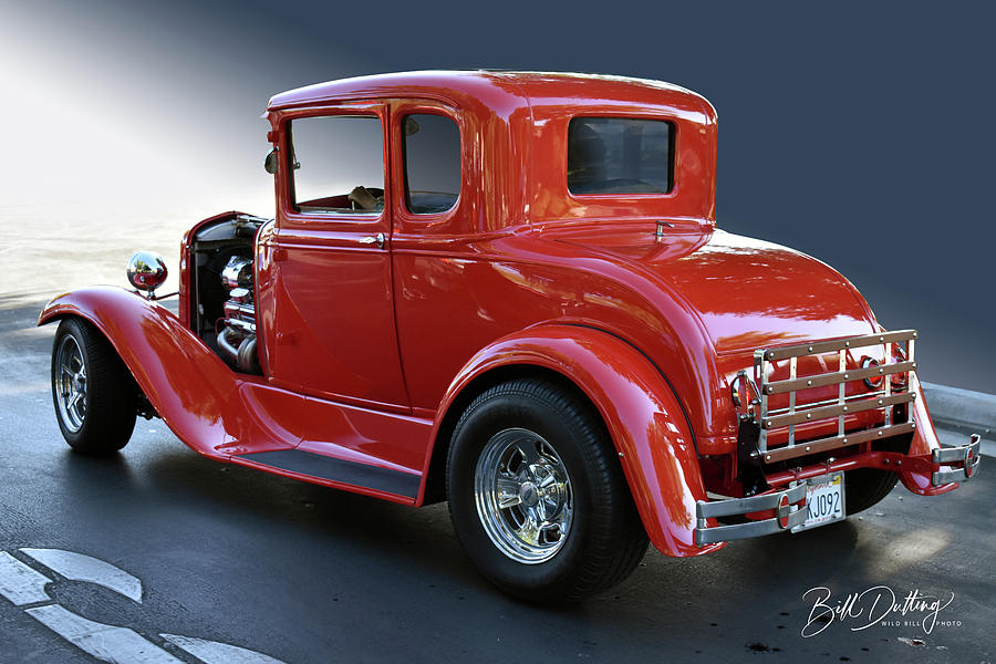 5-window Deuce Coupe Photograph by Bill Dutting