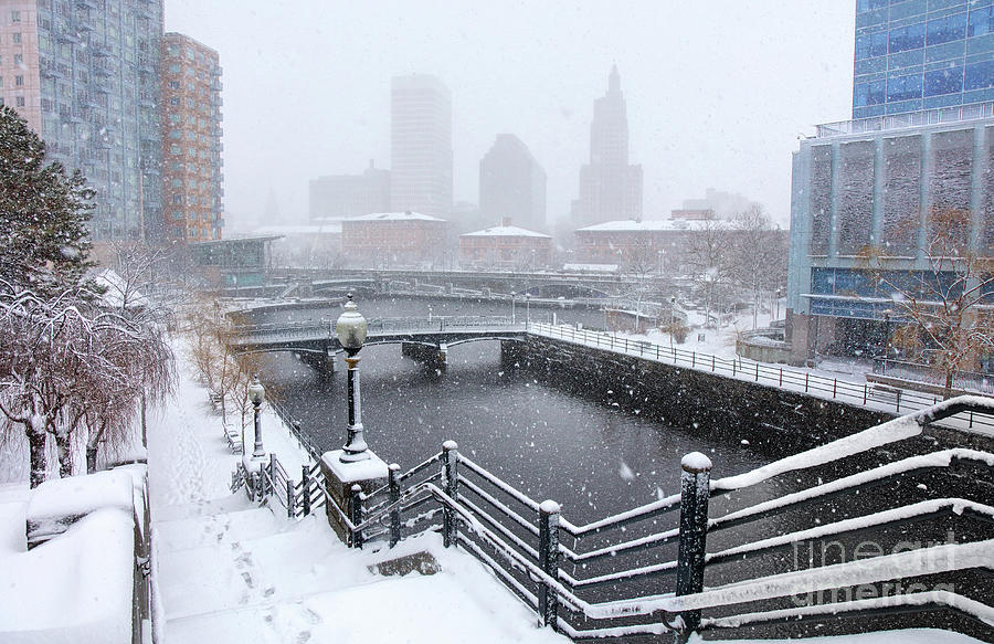 Winter in Providence Rhode island Photograph by Denis Tangney Jr Fine