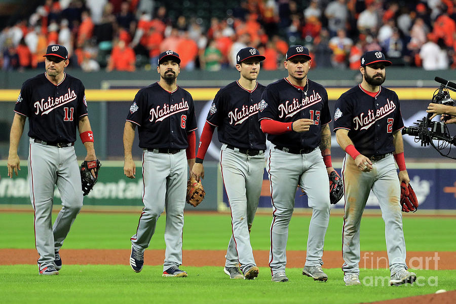 World Series - Washington Nationals V 5 Photograph by Mike Ehrmann World Series - Washington Nationals V 5 Photograph by Mike Ehrmann