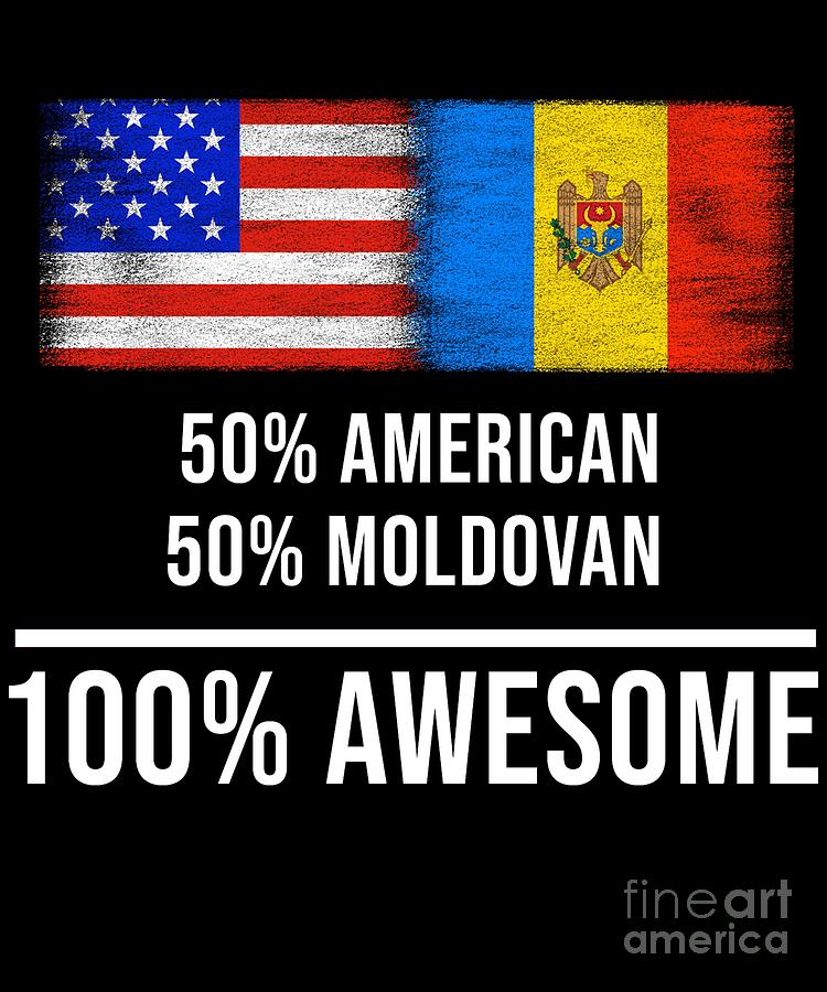 50 American 50 Moldovan 100 Awesome Digital Art by Jose O - Fine Art ...