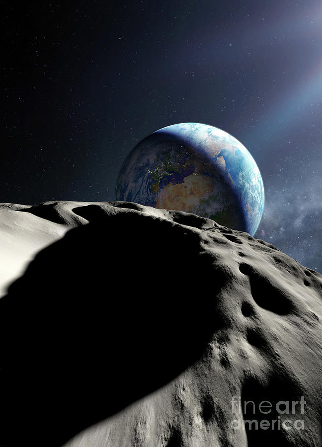 Asteroid Approaching Earth #50 Photograph by Detlev Van Ravenswaay/science Photo Library