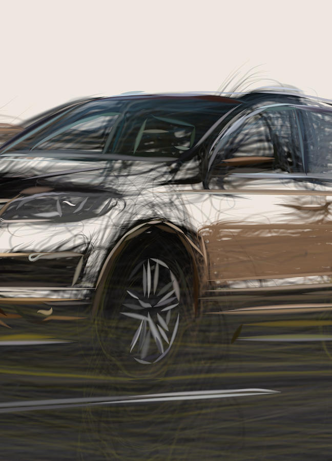 audi q7 drawing