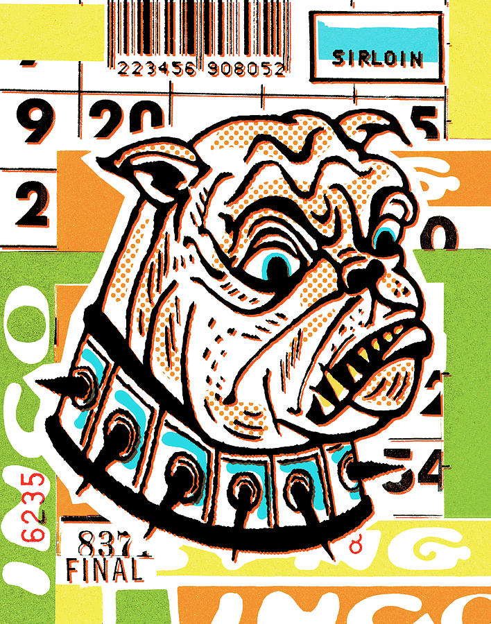 Abstract Drawing - Bulldog #50 by CSA Images