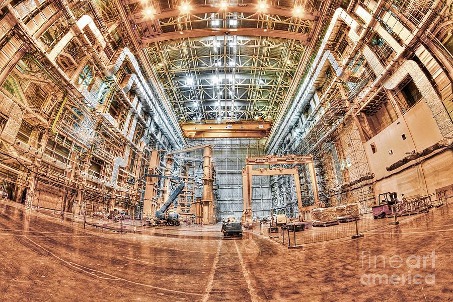 Iter Fusion Research Reactor Construction Photograph by Christian Lunig ...