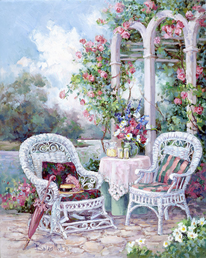 Nature Painting - 506 Victorian Memories by Barbara Mock