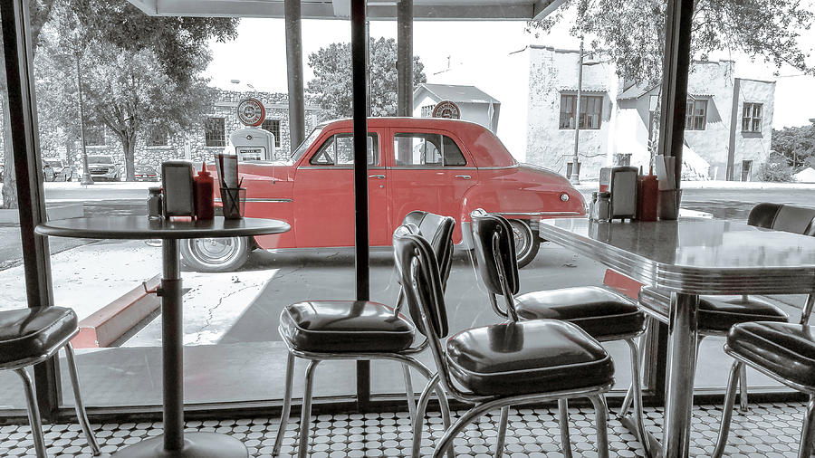 50s American Diner Photograph by Darrell Foster