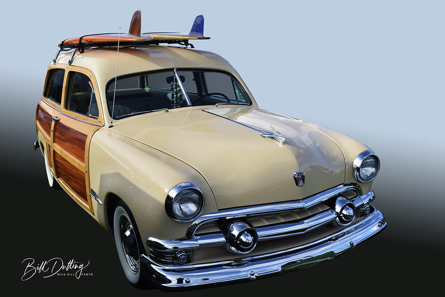 51 Ford Surf Wagon Photograph by Bill Dutting