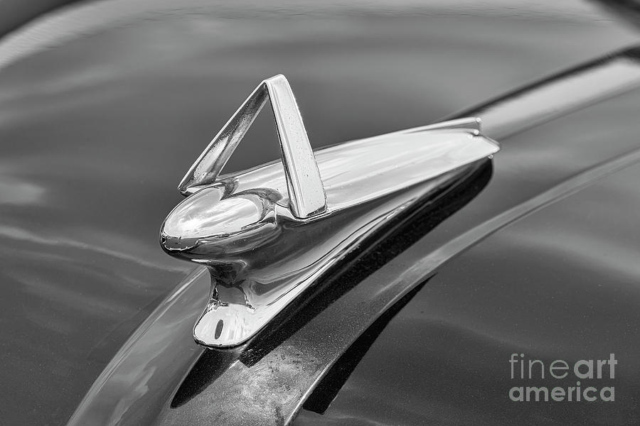 51 Hudson Commodore Hood Ornament #51 Photograph by Dennis Hedberg